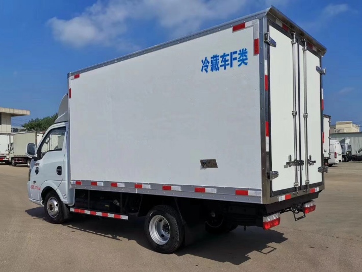 東風(fēng)汽油后雙輪冷藏車(chē)