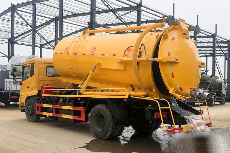 東風(fēng)天錦 12方 吸污車